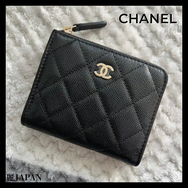 定番人気♡【CHANEL】L字ミニ財布