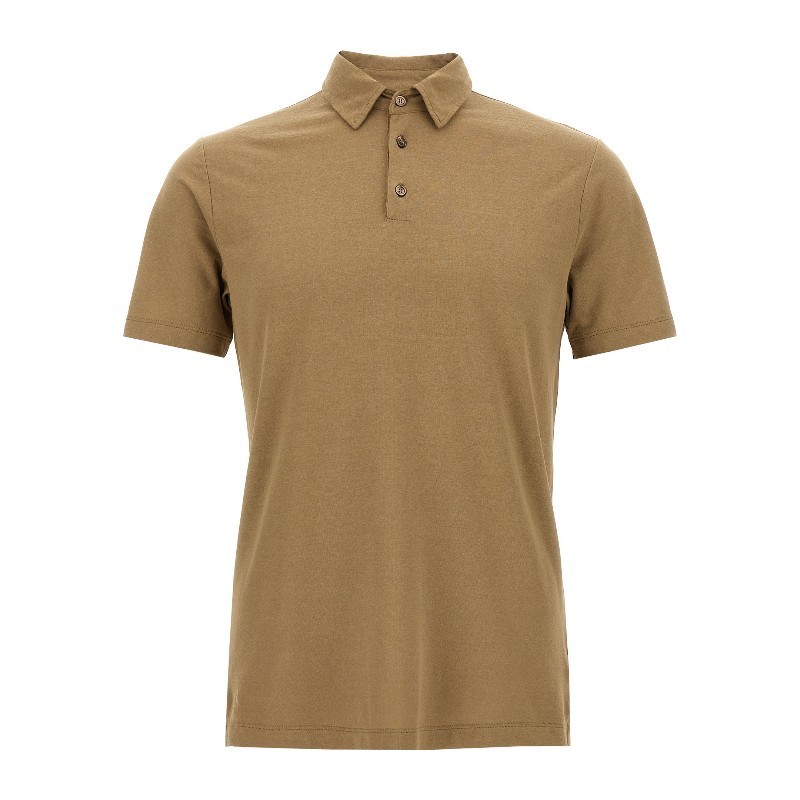 Tシャツ・カットソー ZANONE SS25 'Ice Cotton' polo shirt (815109ZG380 Z1904)
