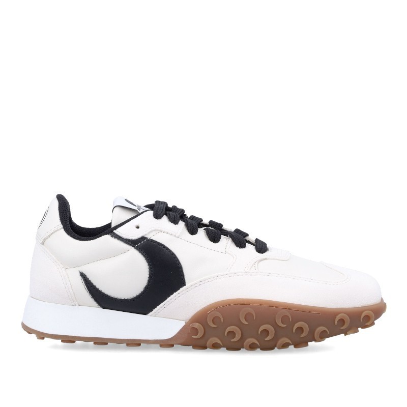 スニーカー MARINE SERRE SS25 MOON SNEAKER (MFW007ACLEA0009 WH30)