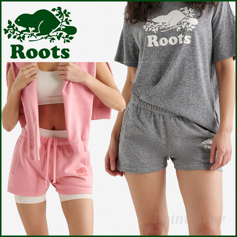 Roots☆ 定番ビーバーロゴ♪ フレンチテリー・ショートパンツ