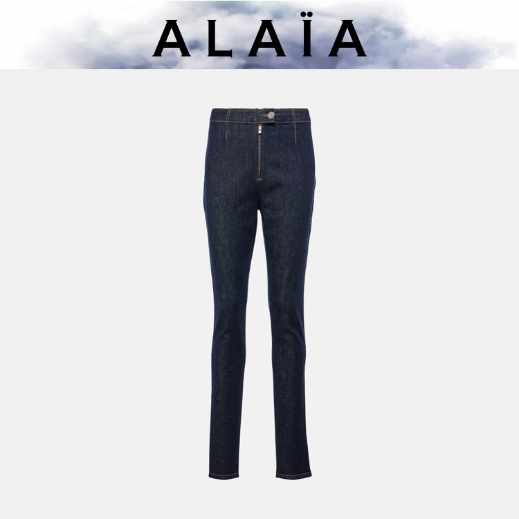【ALAIA】 ハイライズスキニージーンズ☆送料関税込み☆