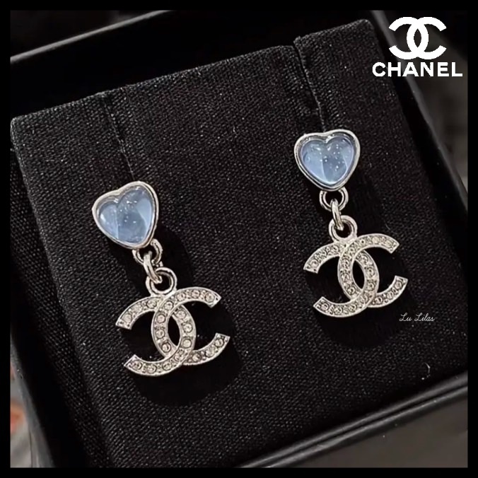 【ハート×CCマーク☆ギフトにも】CHANEL ピアス