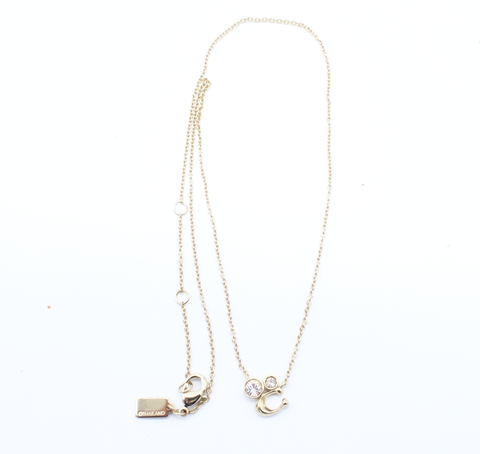 コーチ レディース用ネックレス ゴールド C9447-GLD