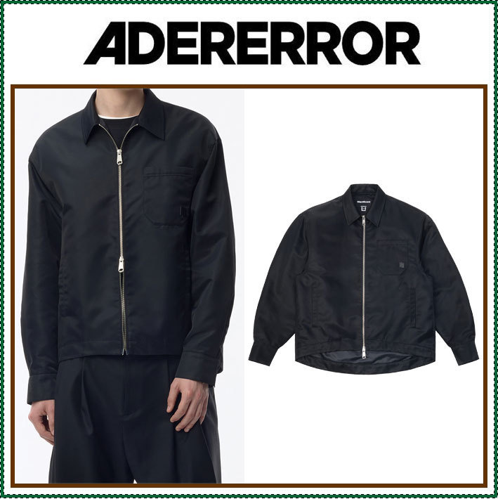 【ADERERROR】 Sig; BK Tag jacket 01 /追跡付