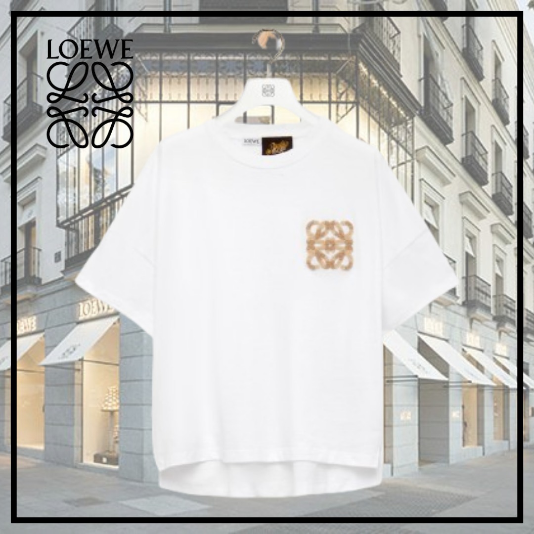 【LOEWE】ボクシーフィット Tシャツ★ホワイト★XSサイズ