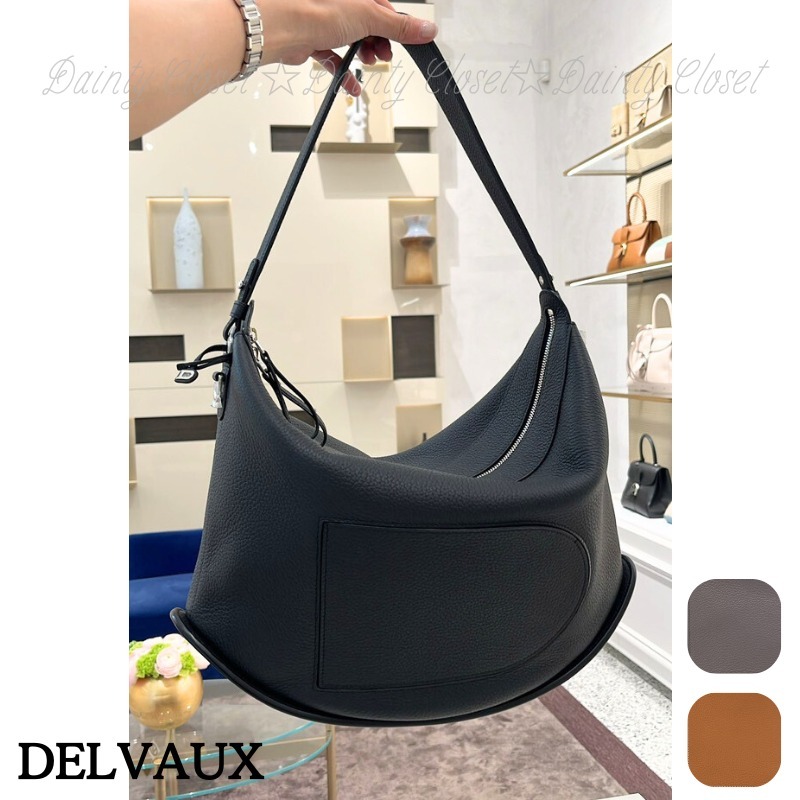 DELVAUX デルヴォー Pin スウィング XL ソフトグレインレザー