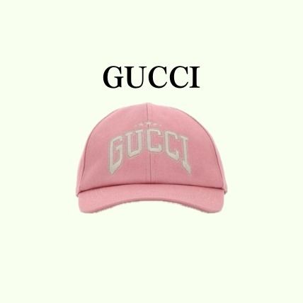 ピンク系 GUCCI(グッチ) キャップ(レディース) - 海外通販のBUYMA