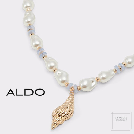 【ALDO】パール&ビーズ Beachvibess 貝殻 ビーチ― ネックレス