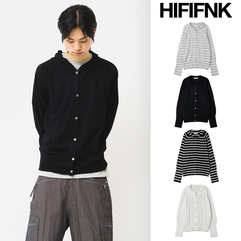 【HI FI FNK】Bamboo Light Knit Hoodie
