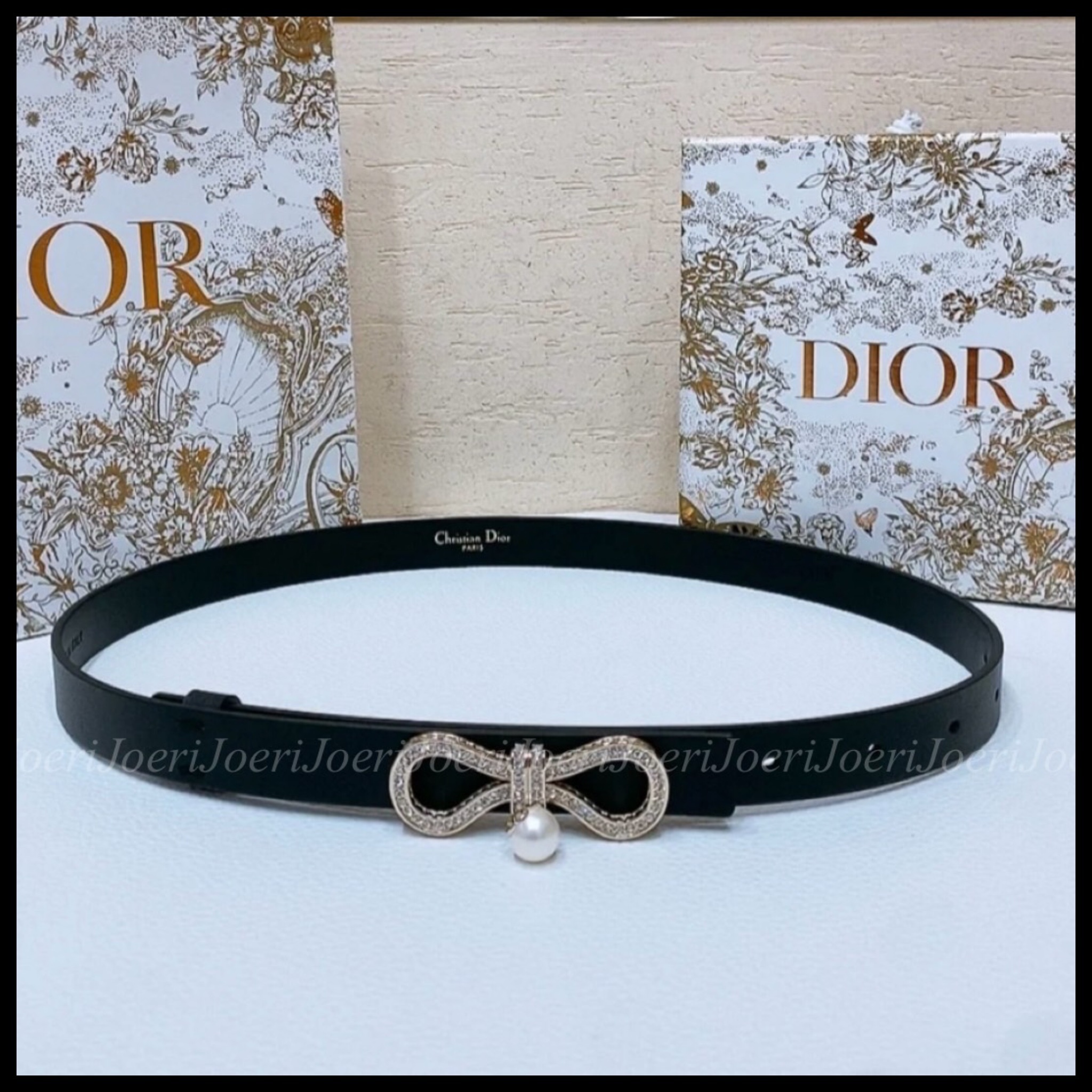 【洗練されたデザイン★】Dior Le Noeud de Dior ベルト