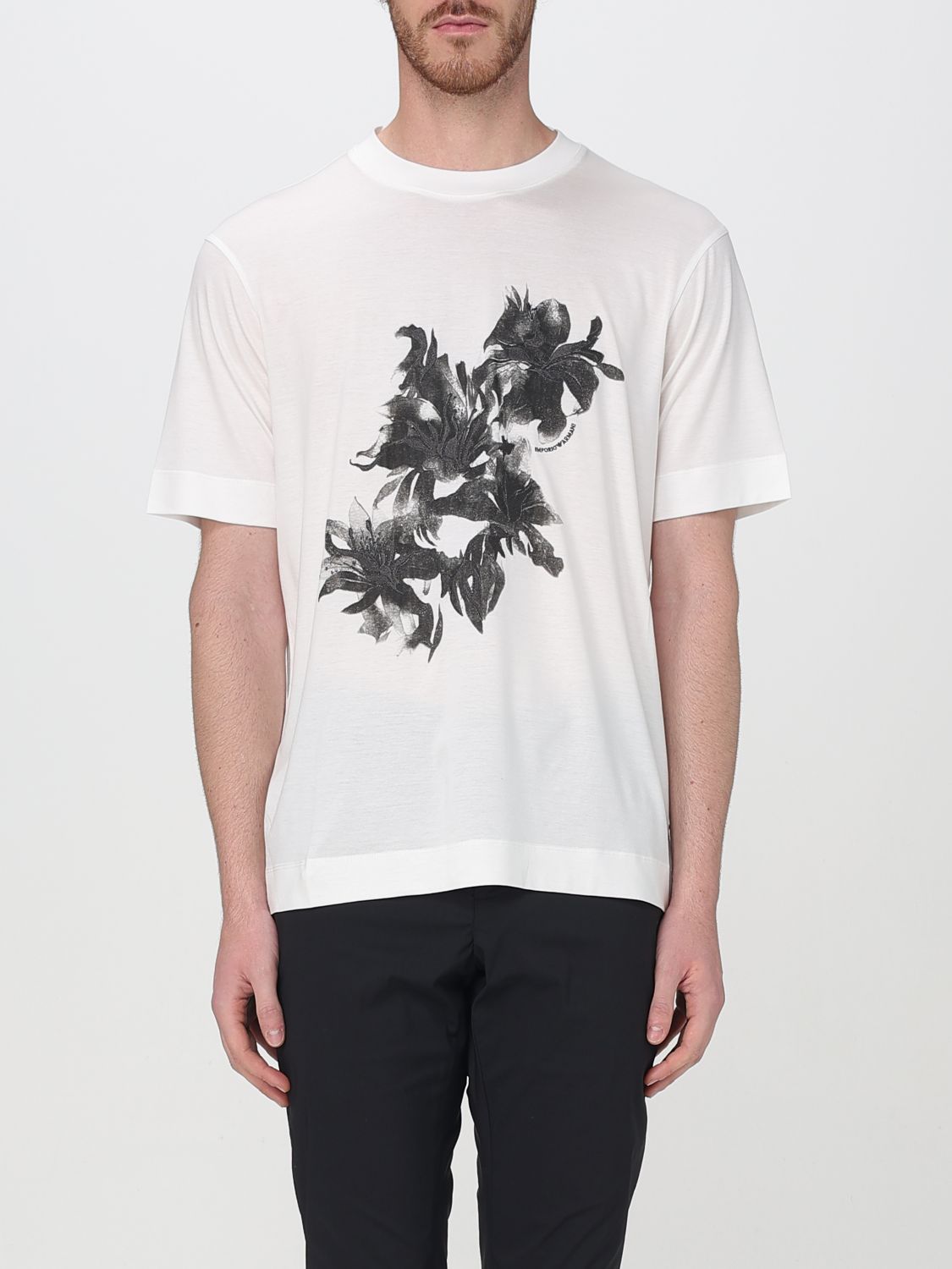 Tシャツ・カットソー EMPORIO ARMANI Men T-shirt White EM001024AF10017 U0003