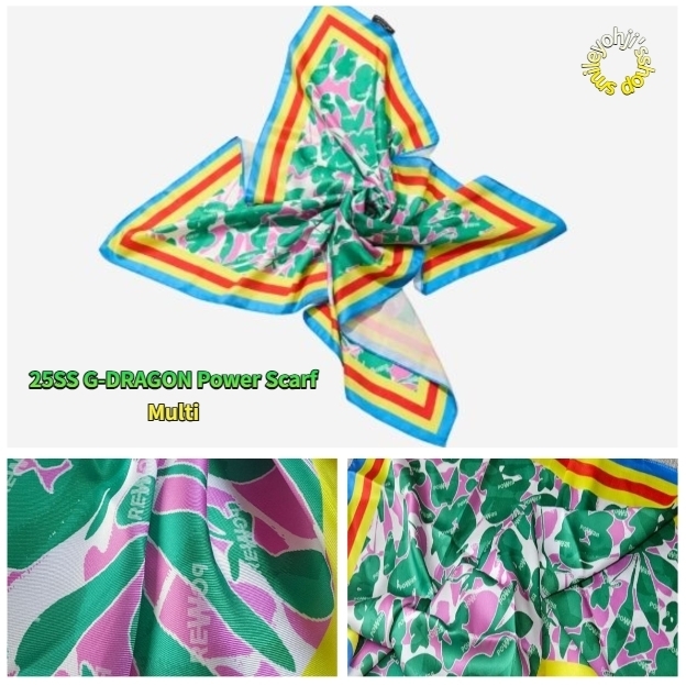 ★25SS 入手困難★G-DRAGON Power Scarf Multi