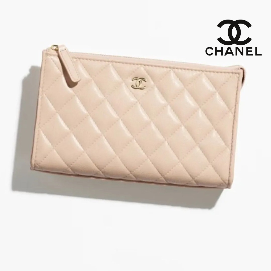【おしゃれ】◆CHANEL◆ジップポーチ