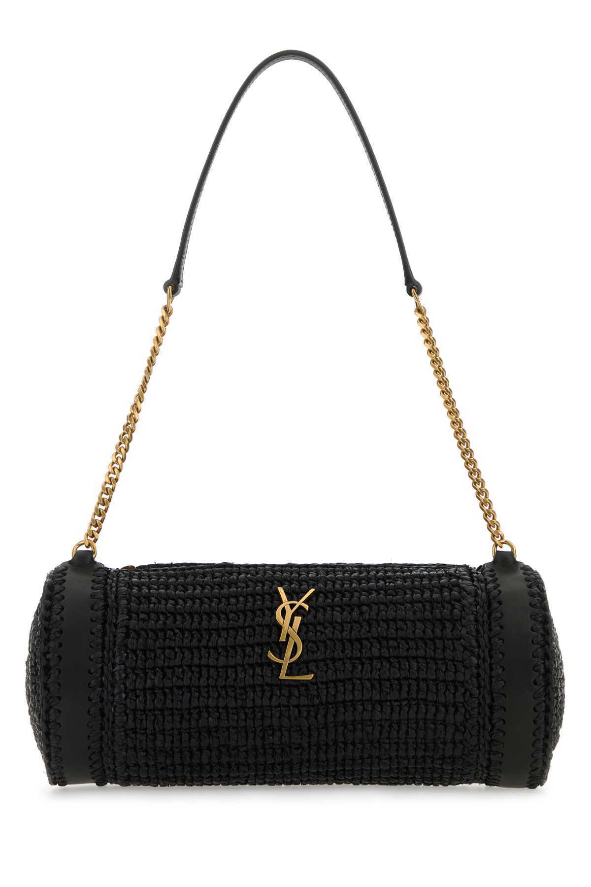 【関税&送料込】Saint Laurent Raffia And Leather Cassandre S
