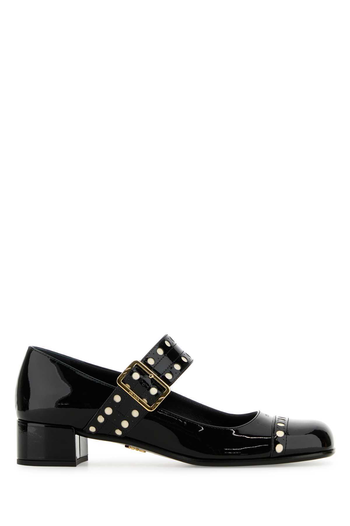 【関税&送料込】Prada Black Leather Pumps