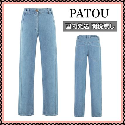 【Patou】パトゥ デニム カーゴ ジーンズ ポケット カーゴ PATOU(パトゥ) デニム・ジーパン(レディース