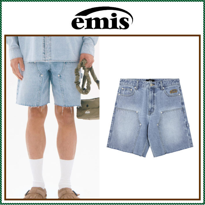 【EMIS】 FRAYED EDGE DENIM SHORTS /追跡付