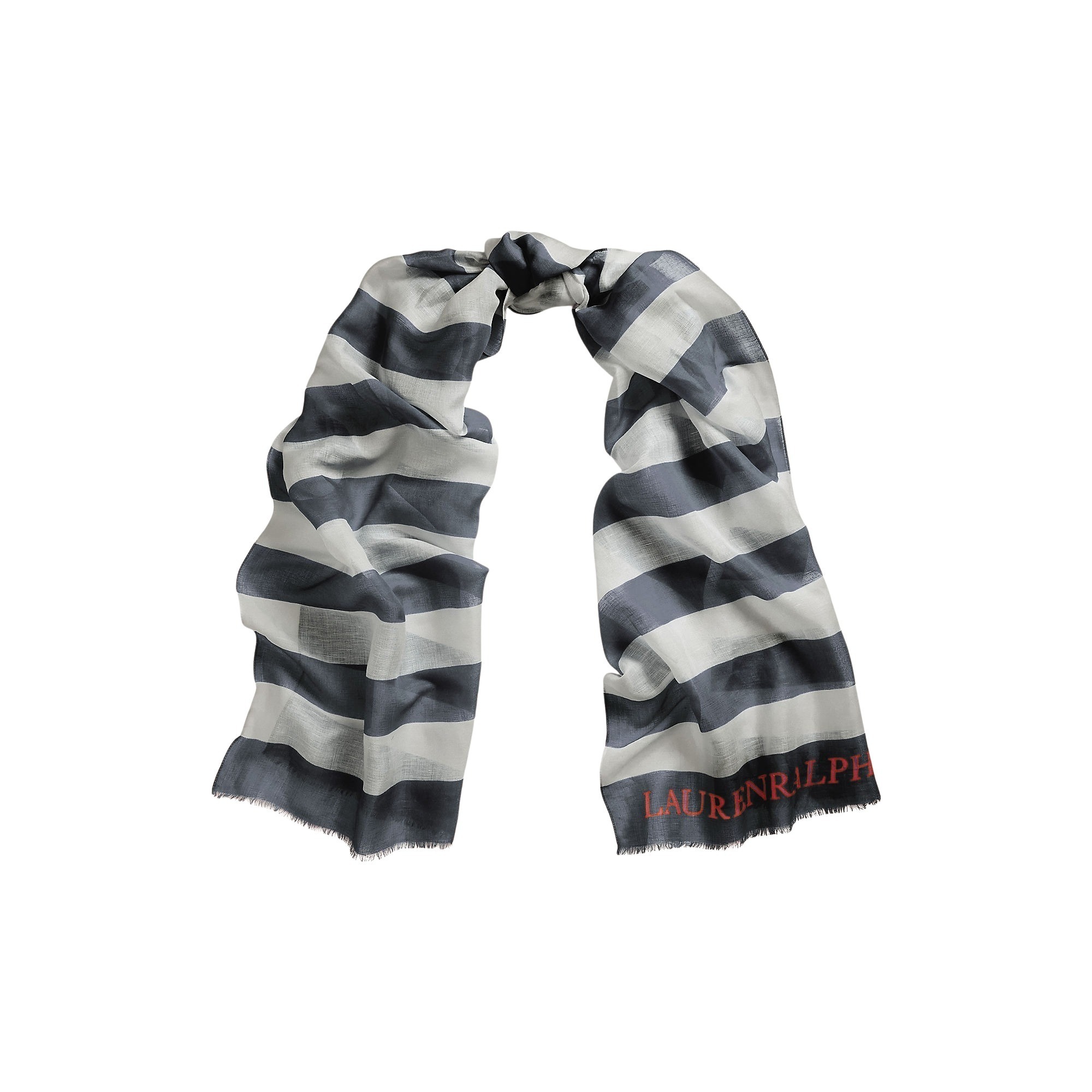 スカーフ LAUREN RALPH LAUREN STRP W LG W SCARF OBLONG (53300)