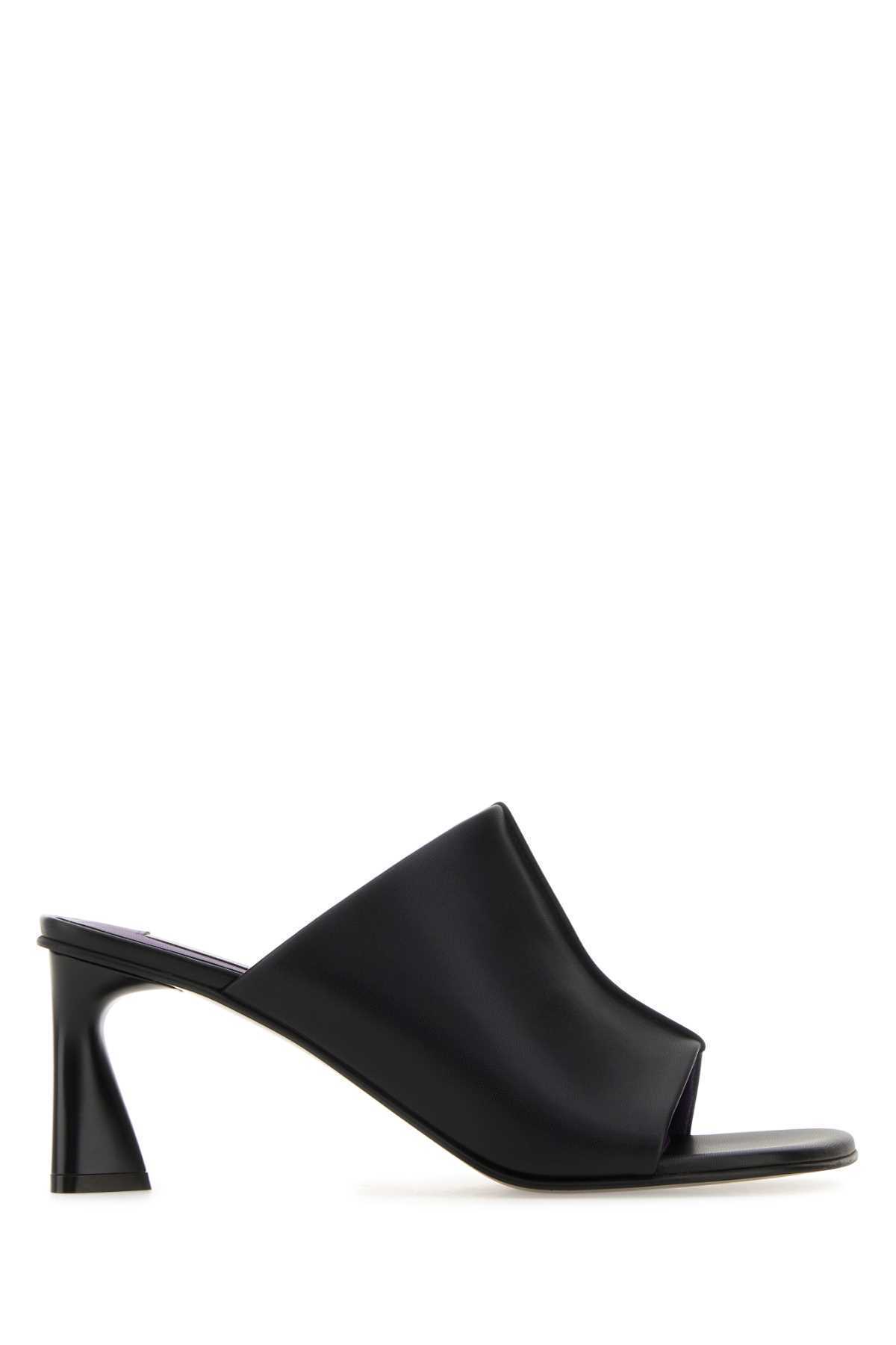 【関税&送料込】Stella Mccartney Black Alter Mat Elsa Mules