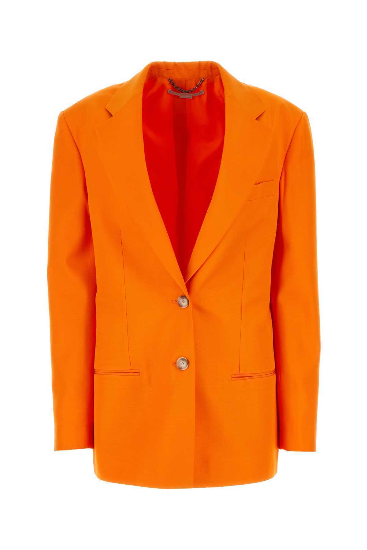 【関税&送料込】Stella Mccartney Fluo Orange Viscose Oversiz