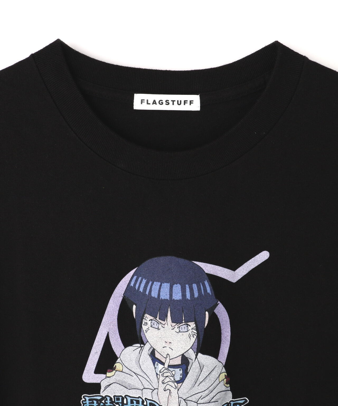 F-LAGSTUF-F×NARUTO-ナルト-/フラグスタフ×/\"HINATA\" S/S TEE