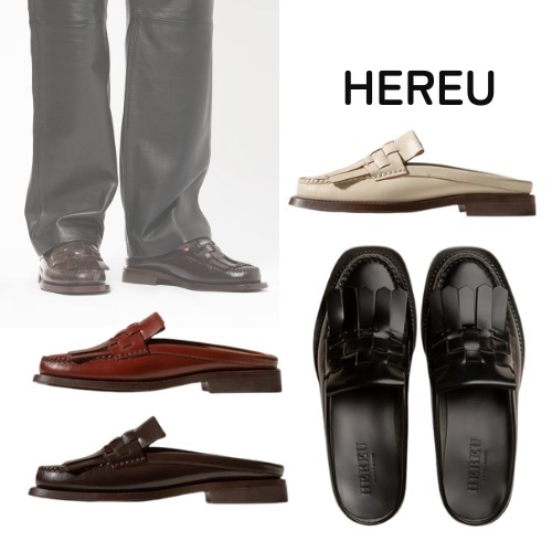 【HEREU/ヘリュー】 MARTI MULE スリッポンローファー