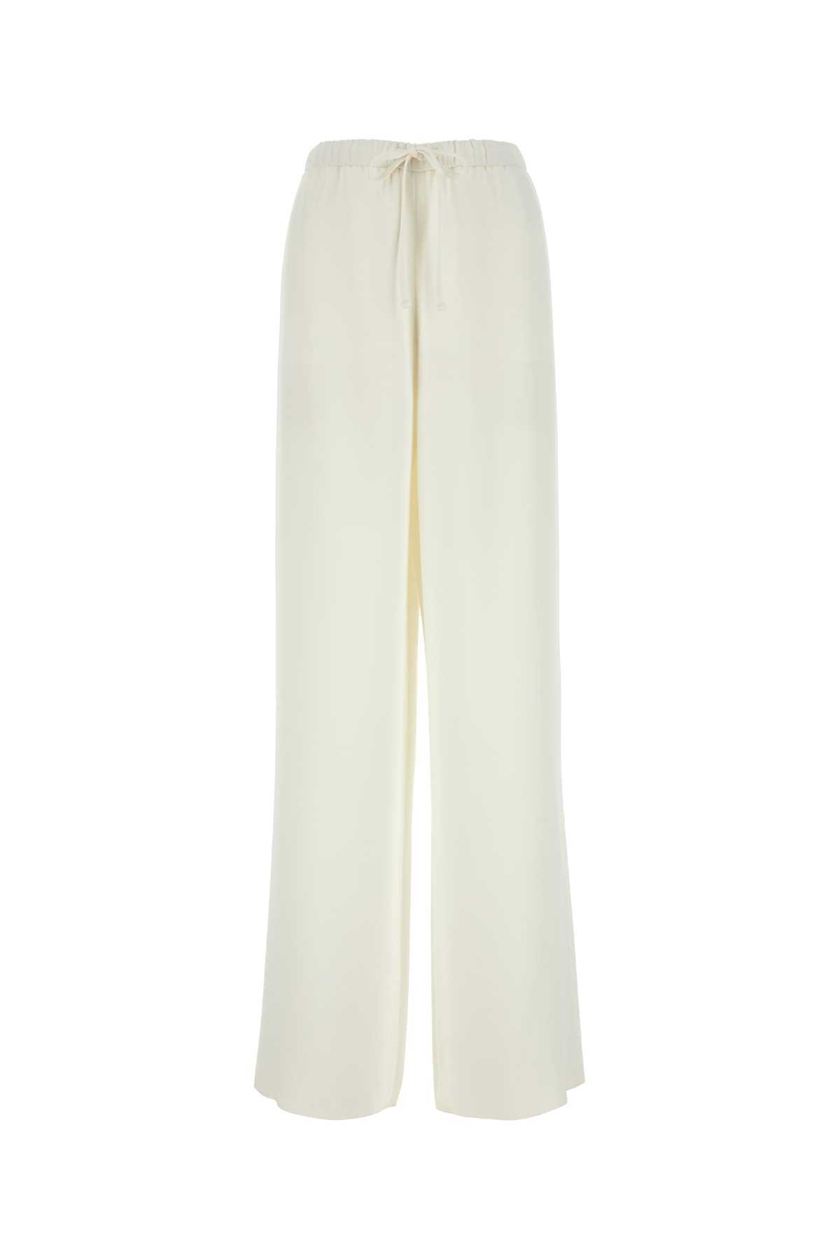 【関税&送料込】Valentino Garavani Ivory Cady Couture Wide-L