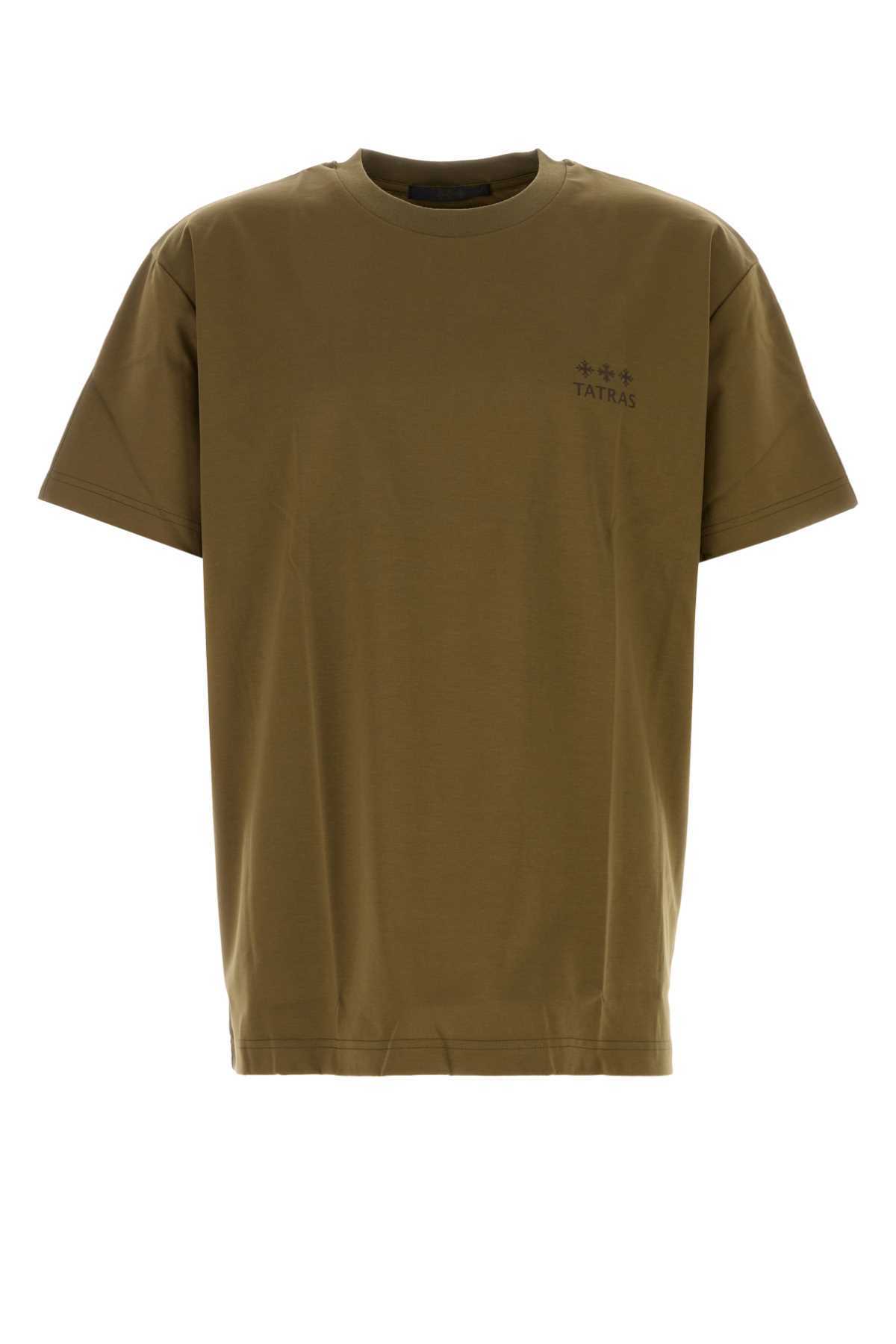 【関税&送料込】Tatras Army Green Cotton T-Shirt