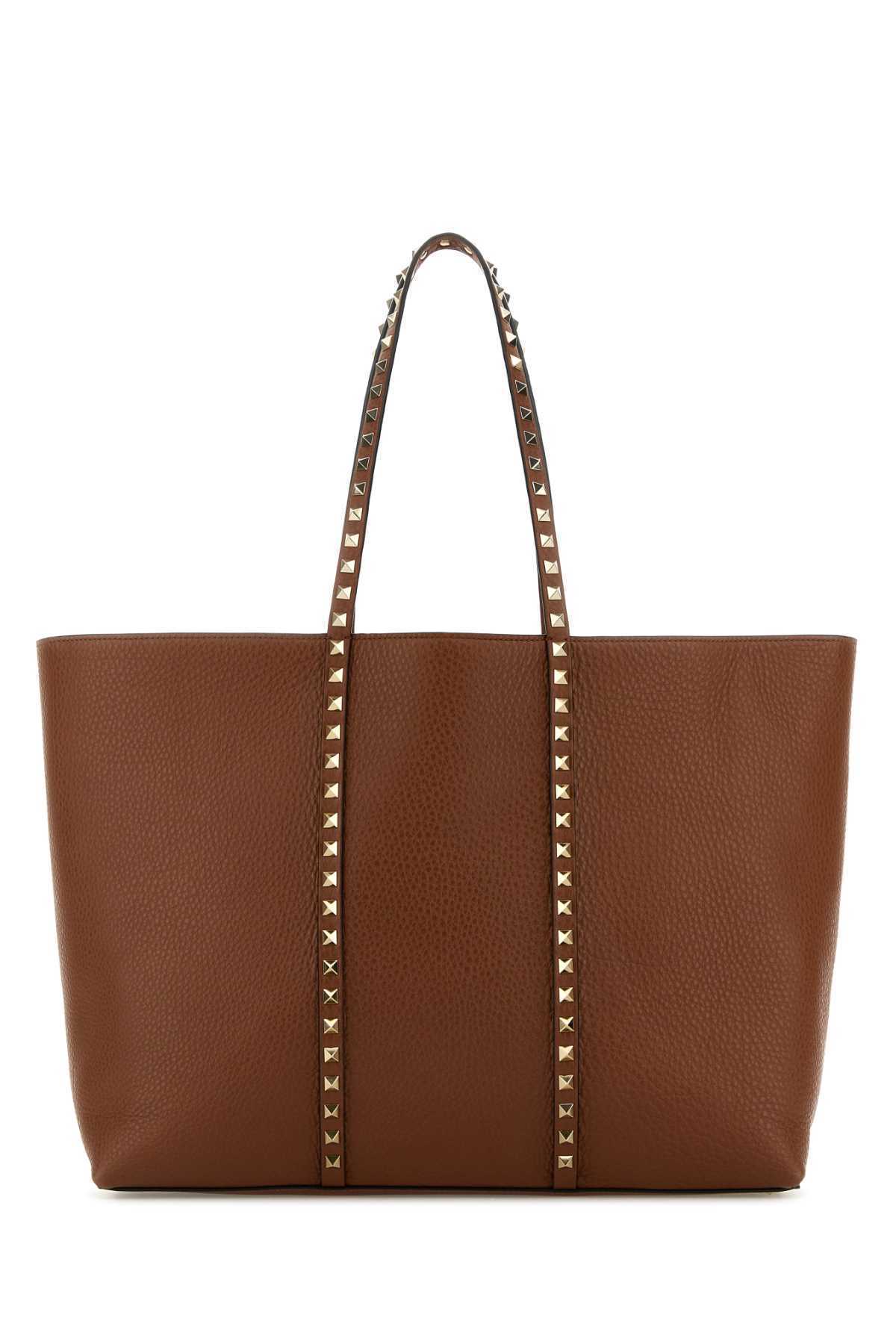 【関税&送料込】Valentino Garavani Caramel Leather Medium Ro