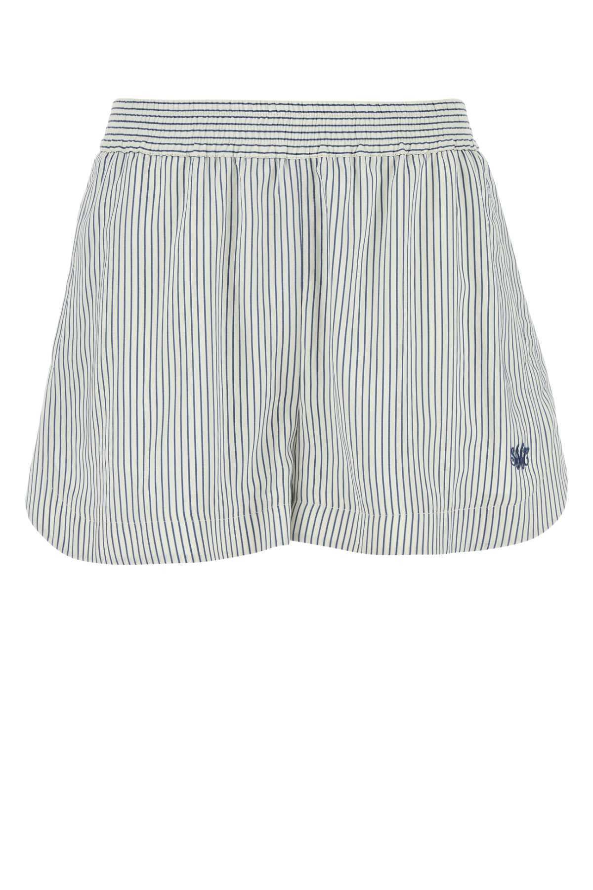 【関税&送料込】Stella Mccartney Embroidered Silk Shorts