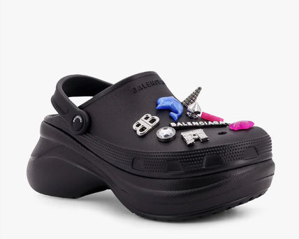 《BALENCIAGA》 クロックス ジヴィッツ ミュール