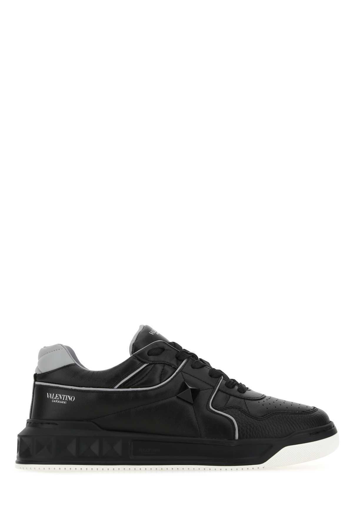 【関税&送料込】Valentino Garavani Black Nappa Leather One S