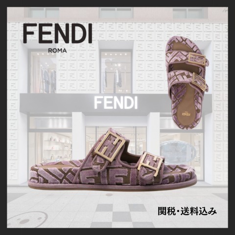 関税送料込み【 FENDI 】フェンディ フィール サンダル