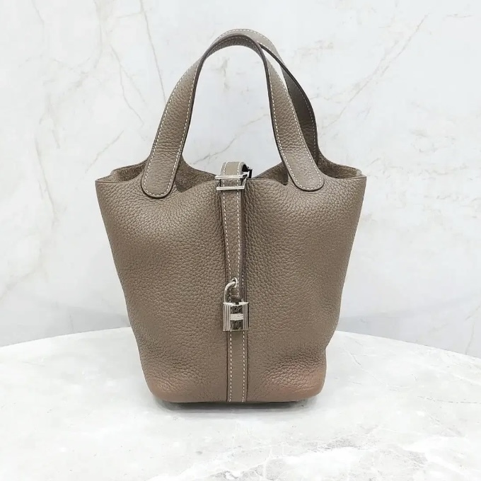 中古品★エルメス★ピコタンロック18(PM) エトープ シルバー金具
