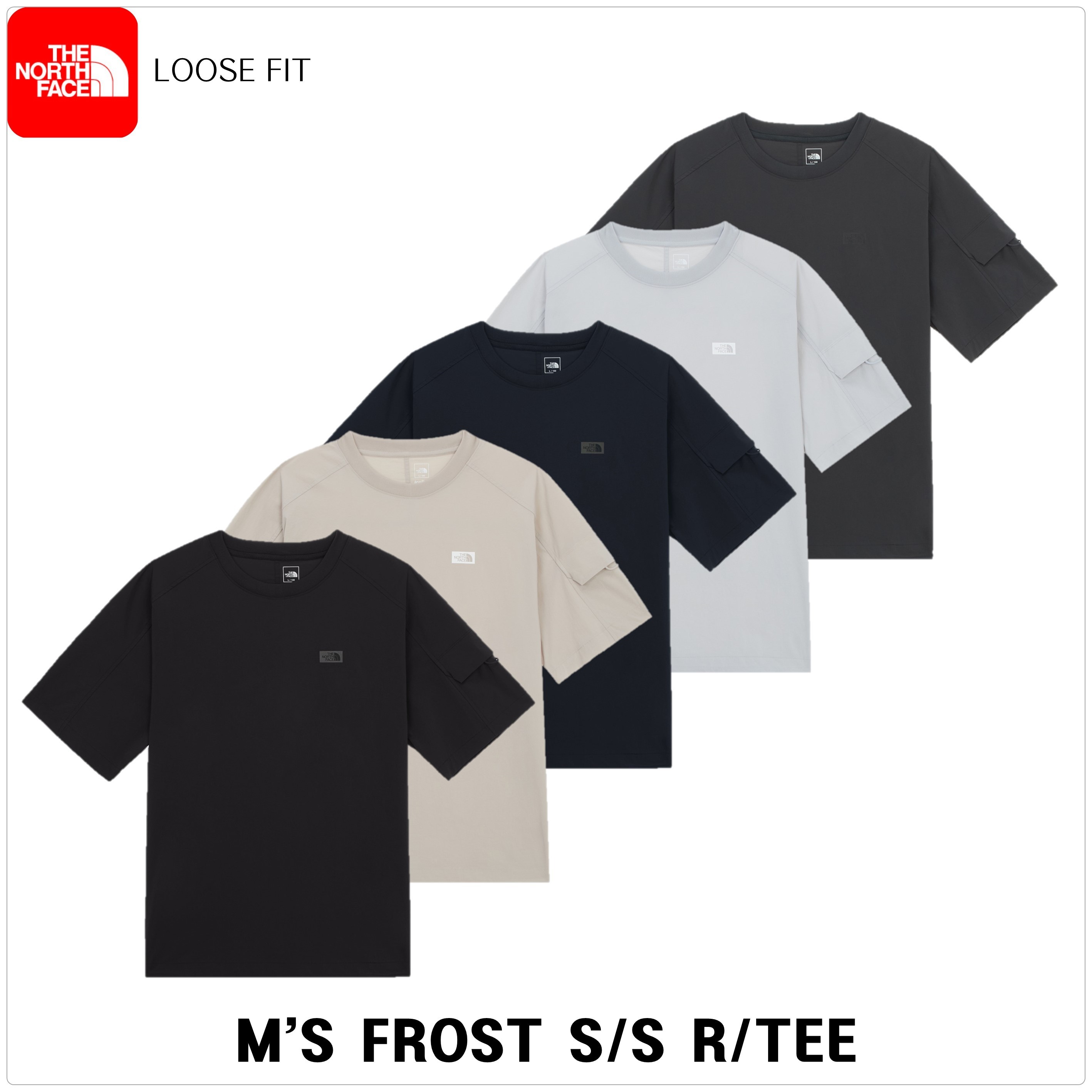 [ノースフェイス]M'S FROST S/S 半袖 Tシャツ★新作・25SS★人気