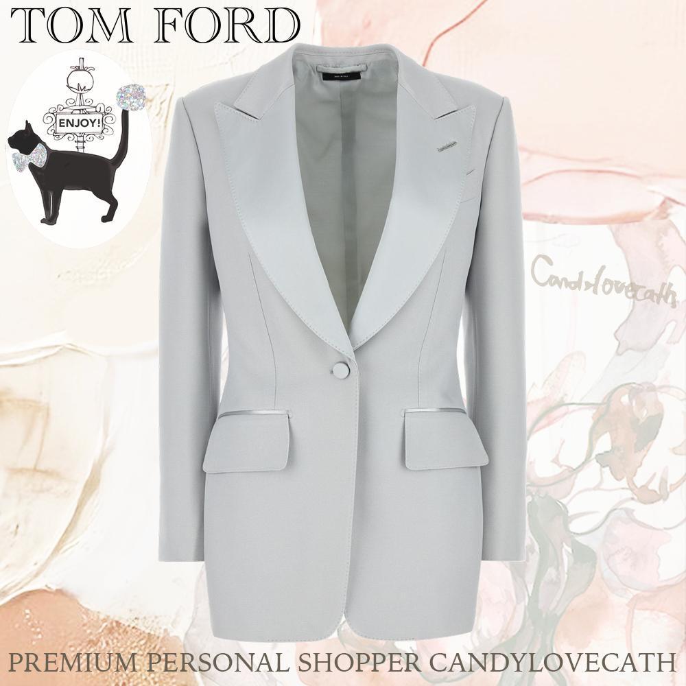 ジャケット TOM FORD Bianca Single Breasted Tuxedo Jacket