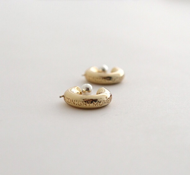 アクセサリーその他 MIDNIGHT MOMENT - curve earring - mix