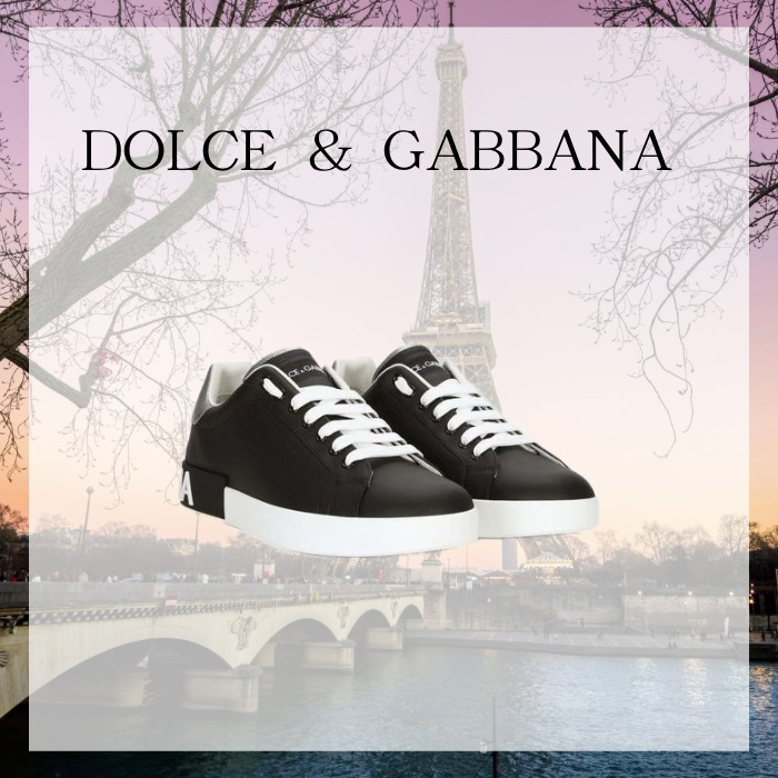 スニーカー Dolce & Gabbana Portofino Leather Sneake