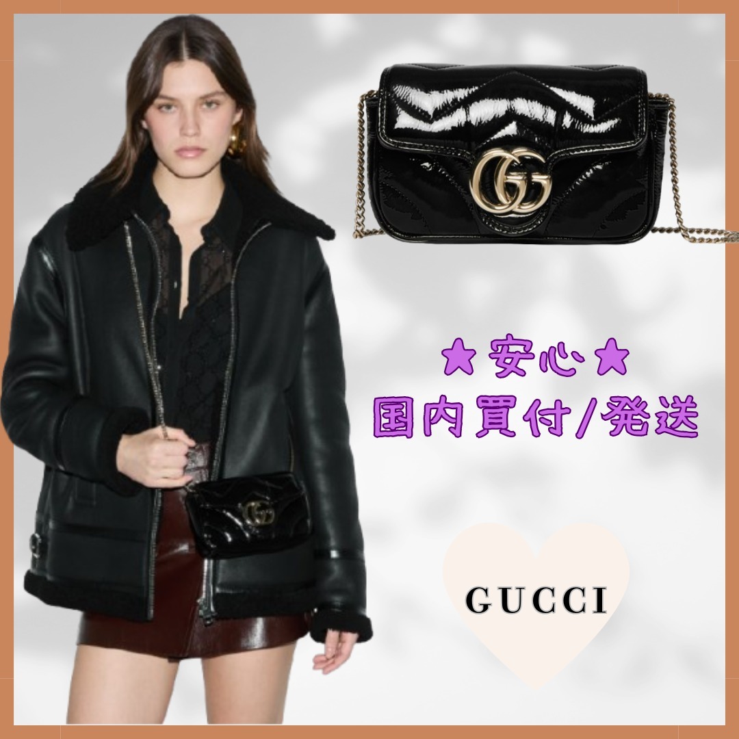 際立つ【国内買付/発送】〔GGマーモント〕スーパーミニバッグ