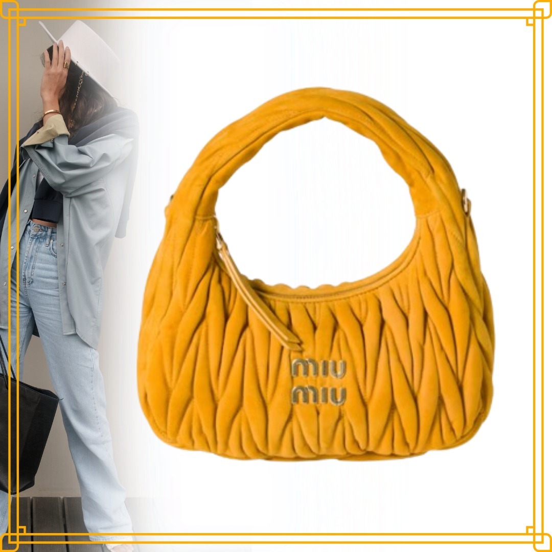◆大人気◆【MiuMiu】Wander マテラッセスエード バッグ