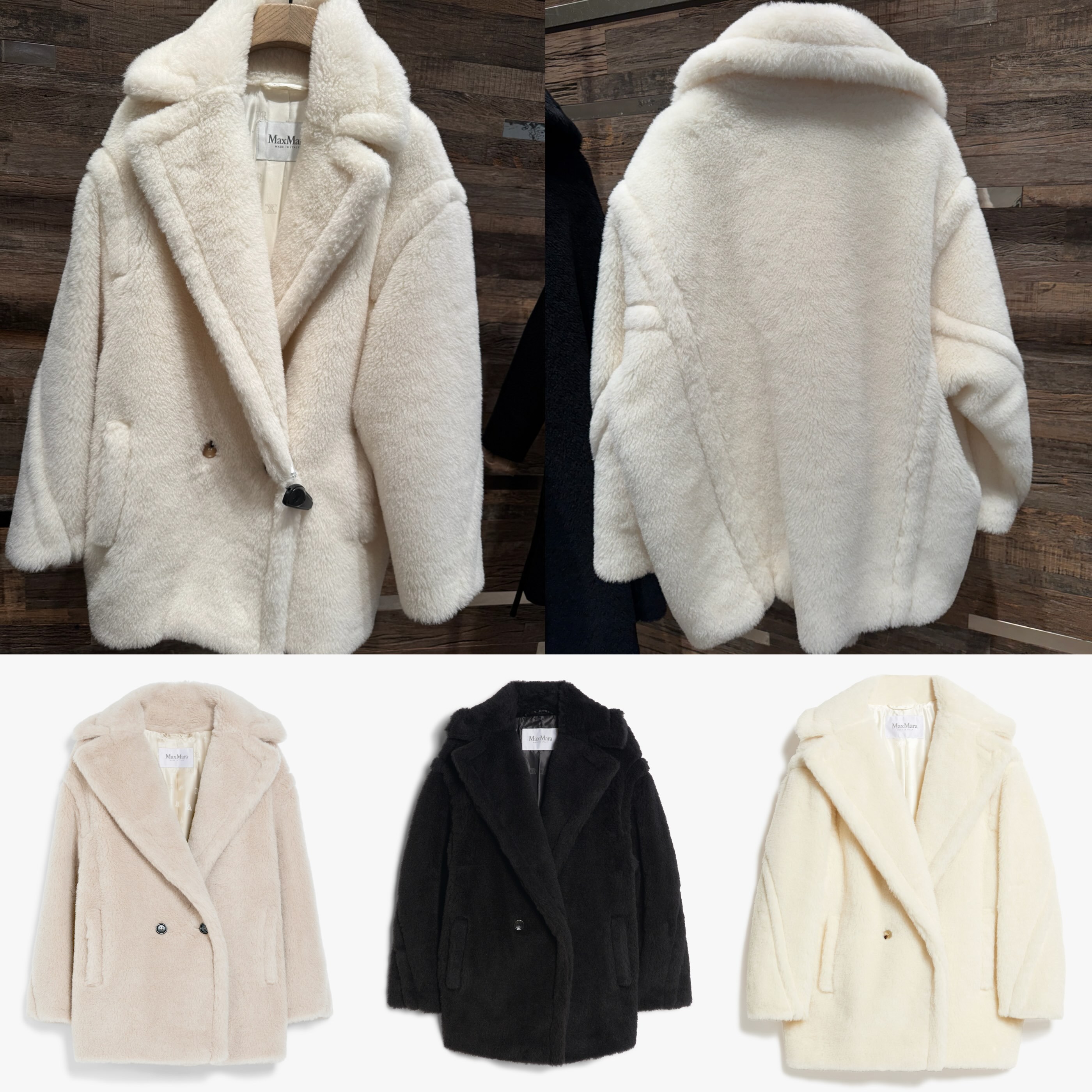 MaxMara【Teddy Bear】定番の★テディベア★ショート コート全色