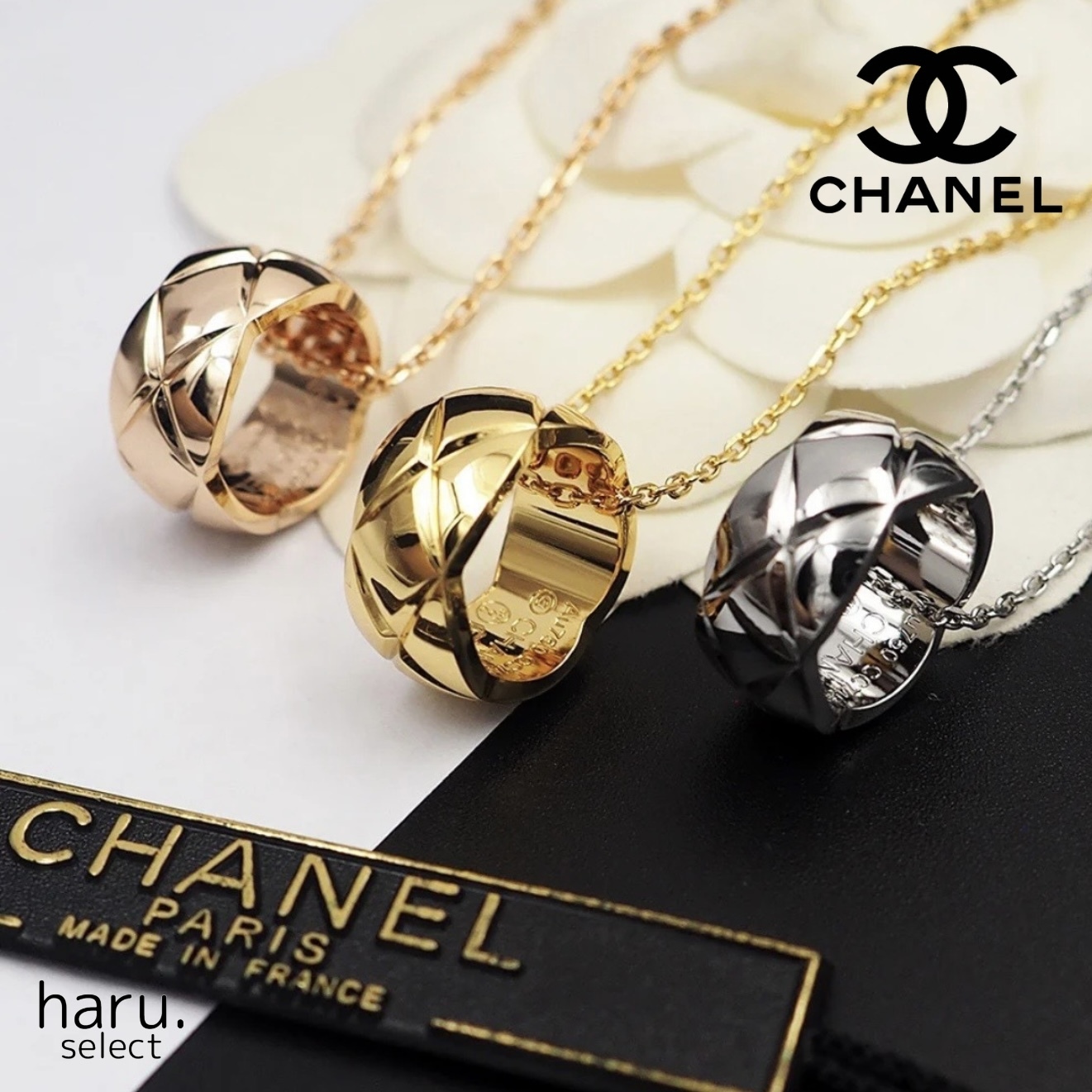 シンプル＊華やか上品【CHANEL】ココ クラッシュ ネックレス