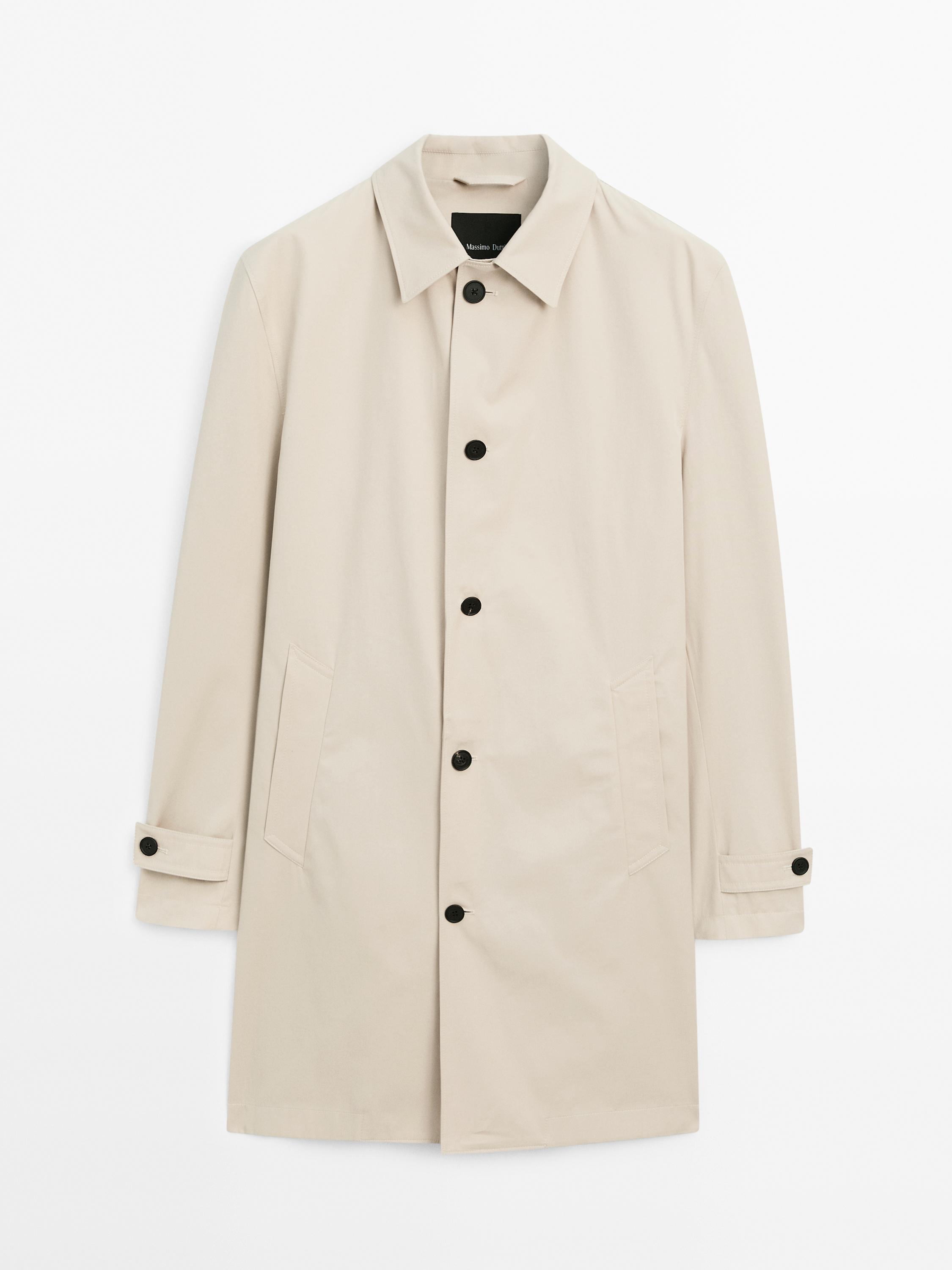 Massimo Dutti☆クラシック 100% コットン トレンチコート スペイン発♪Massimo Dutti☆100%コットントレンチコート