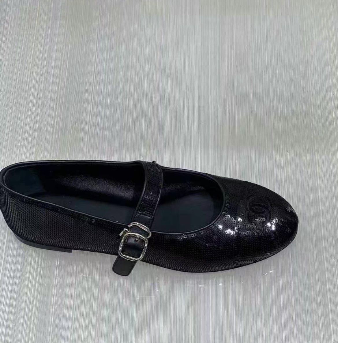 CHANEL《煌めき♡お洒落》スパンコール メリージェーン