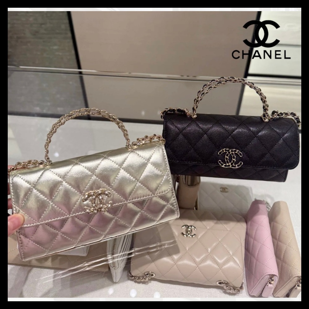 【上品おしゃれ♪】CHANEL ショルダーバッグ フォンケース