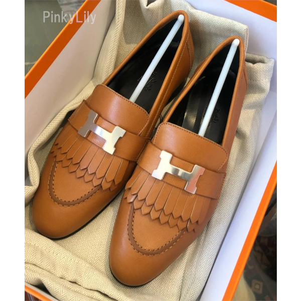 シックな装いに】HERMES☆ローファー ロイヤル 靴・シューズ