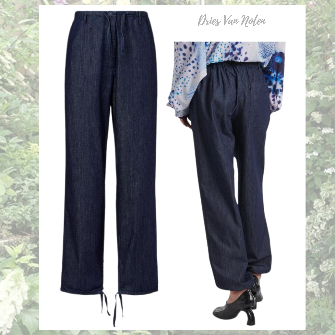 ファッション特集 ☆DRIES ジョガーパンツ風ストレートデニム♪ NOTEN☆ VAN パンツ