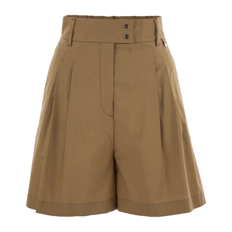 ショートパンツ HERNO SS25 Stretch cotton bermuda shorts (PT000035D 2157)