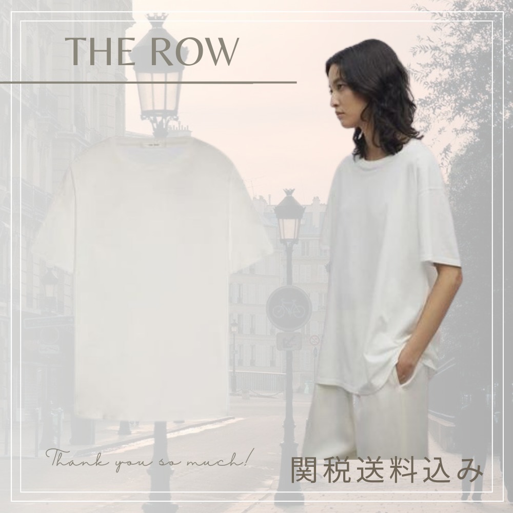 [THE ROW] ザ・ロウ Tシャツ ポロ ホワイト
