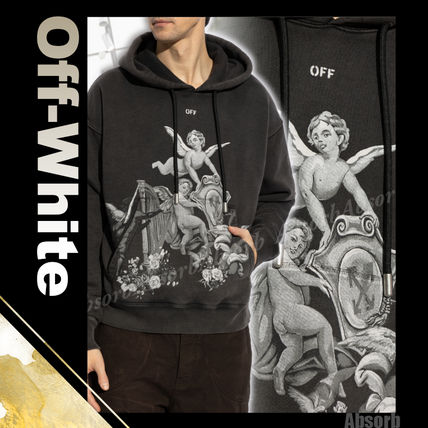 グレー（灰色）系 Off-White(オフホワイト) パーカー・フーディ